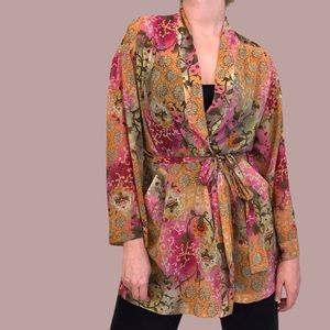 Vintage Victoria’s Secret Floral Paisley Robe